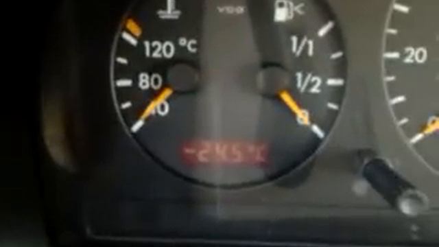 2001 ML320 -24,5C Cold Engine Start