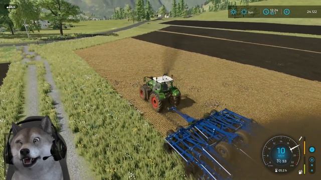 Feld fertig grubbern | LS 22 Real Farmer #162 смотреть онлайн
