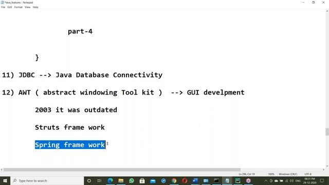 CORE JAVA tutorials || Demo - 5 || by Mr. Nageswar Rao On 29-12-2020 @8PM смотреть онлайн