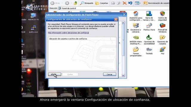 Configuración de Flash Player para reproducir vídeos en cd-roms (Windows xp) смотреть онлайн