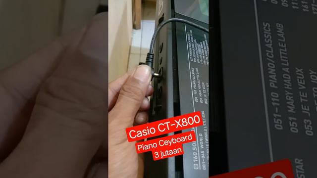 Casio CT-X800 Piano Keyboard 3jtan смотреть онлайн