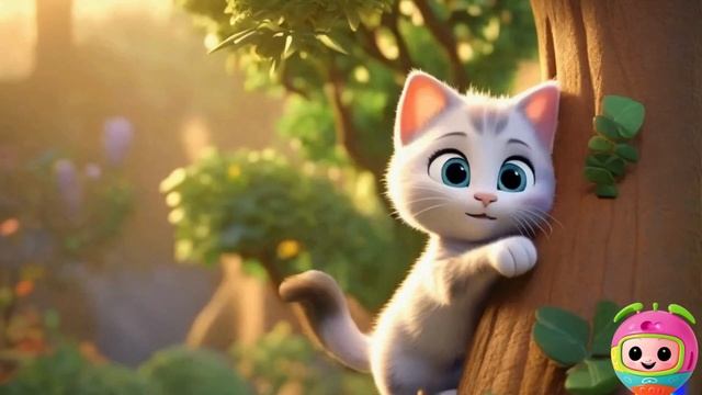 Cute Kitty Cat | Nursery Rhymes & Kids Songs | JoyJingles