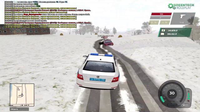 Будни сотрудника ОМВД [GreenTech Rp][CRMP]