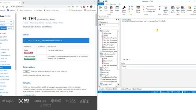 DAX -1 CON POWER BI Y DAX STUDIO смотреть онлайн