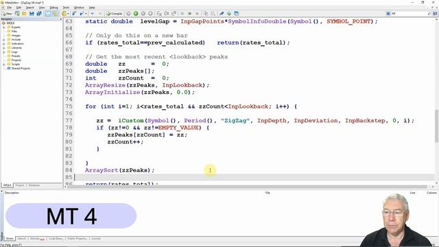 Automatic Support/Resistance indicator using ZigZag смотреть онлайн