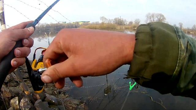 Рыбалка в запретной зоне.Поклёвки одна за одной.Вываживание очень мясистой густеры. смотреть онлайн