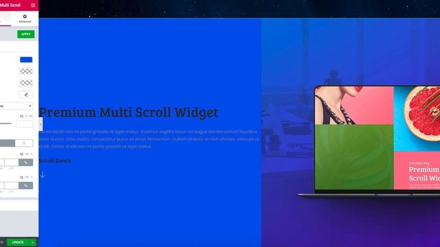 Elementor Multi Scroll Widget Tutorial for Elementor Page Builder смотреть онлайн