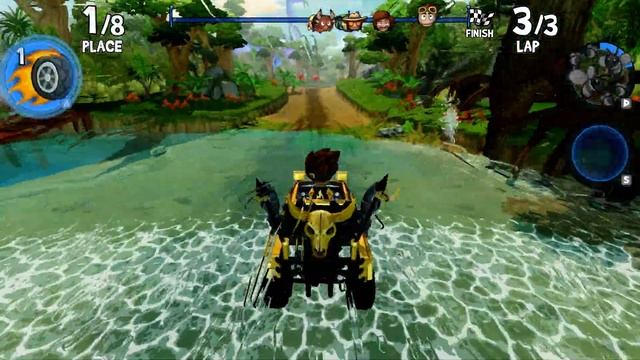 Mirrored Time Warp Cup With New Skin REZ | Beach Buggy Racing 2 Island Adventure смотреть онлайн