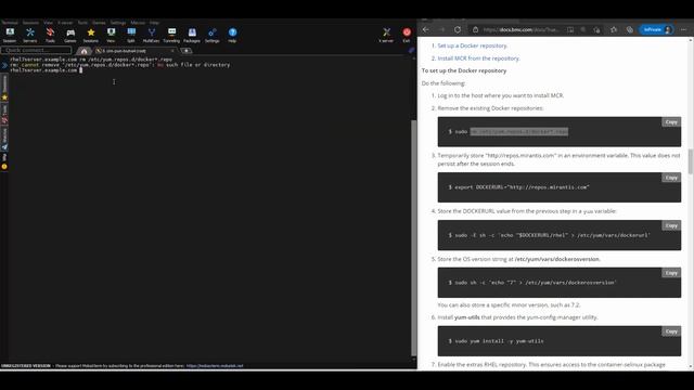 BMC Truesight Automation Console (TSAC): How to install docker on Red hat Linux server смотреть онлайн