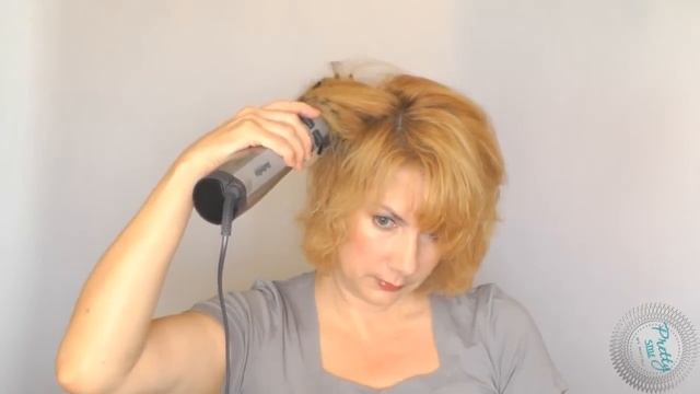 КРУТАЯ укладка за 5 минут как в САЛОНЕ /ГЛАДКИЕ волосы/локоны /ФЕН BabyLiss/ Prettystylebynatali/ смотреть онлайн