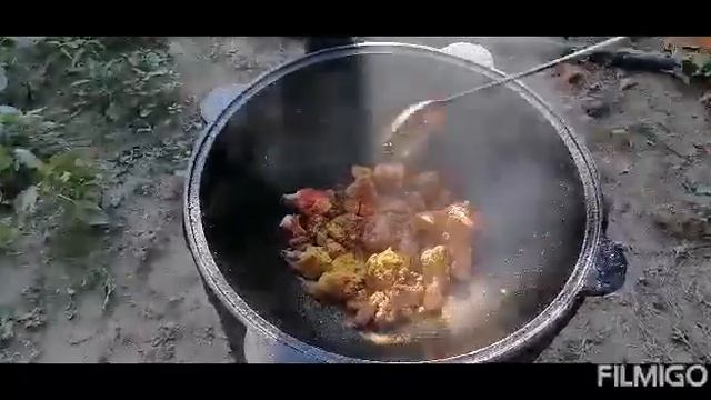 Курица с овощами или ужин на скорую руку. смотреть онлайн