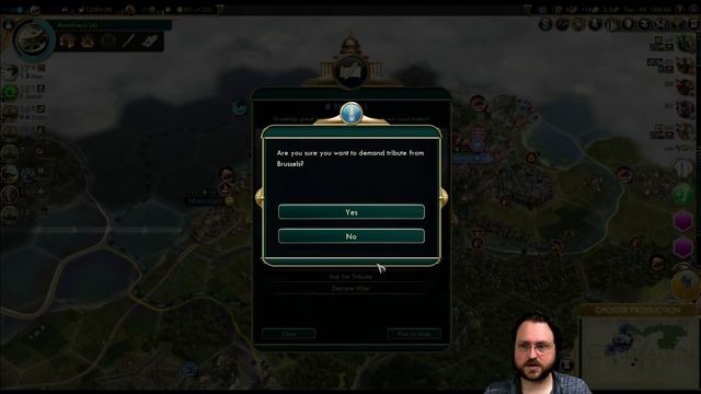Let's Play: Civilization V - Rome - 22 Civs, Giant Earth Map! - Part 12 смотреть онлайн