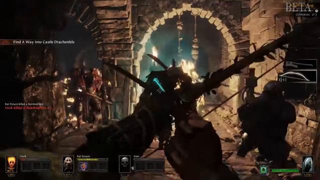 Fighting the black rat patrol in Castle Drachenfels смотреть онлайн