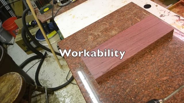 Luthier Wood Review: Purpleheart dense hardwood beautiful color hard to work with tonewood смотреть онлайн
