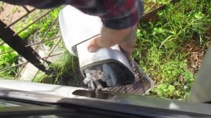 Как снять ветровое зеркало в Ситроен C4 (купе) 2006г