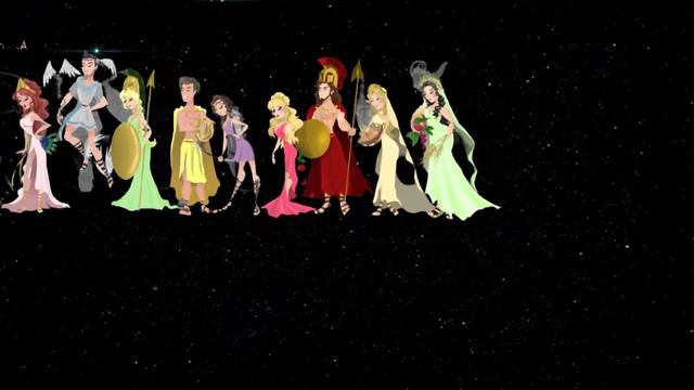 ERIS y la MANZANA DE LA DISCORDIA - Mitología griega para niños смотреть онлайн