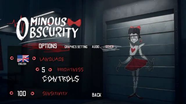 Главная меню в Игре Ominous Obscurity! - Зловещая безвестность. смотреть онлайн