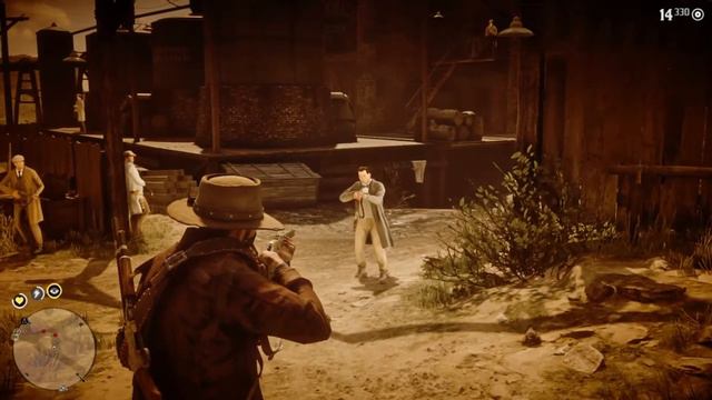 Red Dead Redemption 2: делаем испытание стрелка №8 смотреть онлайн