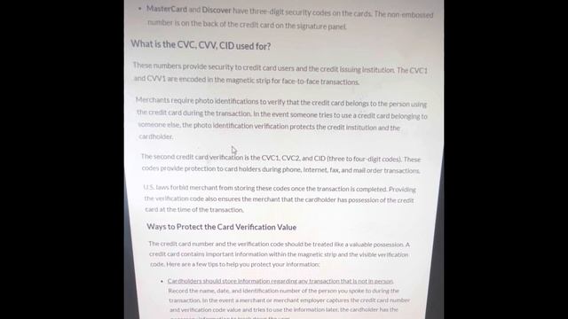 “Credit Card Fraud(Swiping)?” Scammers Make $25,000 A Week Easily With Stolen CC Info First They…” смотреть онлайн