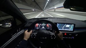 2024 KIA K5 2.0CVVL POV night drive