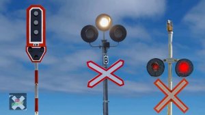 ANIMATED RAILWAY SIGNAL / RAILWAY CROSSING