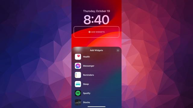 How to Delete Widgets from Lock Screen iPhone XR смотреть онлайн