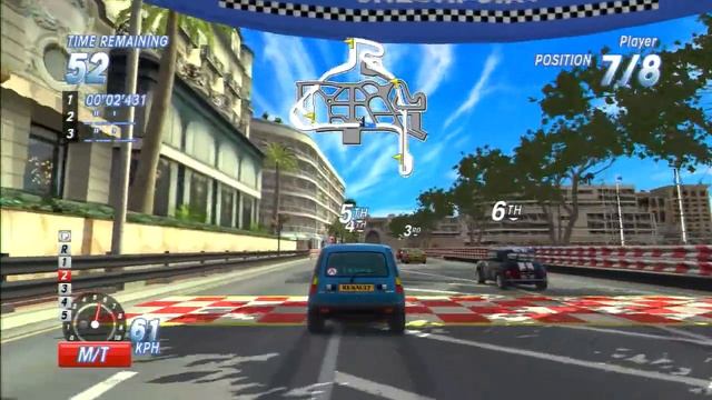 GTI Club+ gameplay sample смотреть онлайн