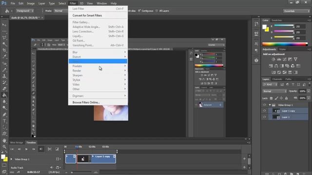 como editar vídeos no photoshop cs6 смотреть онлайн