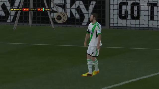 Fifa 14 PS4 Wolfsburg Карьера за Hannover 96 #4 смотреть онлайн