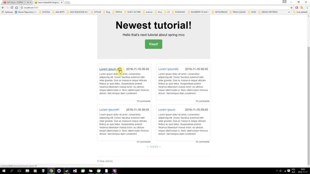 SHOWCASE: java spring boot web application #3 смотреть онлайн