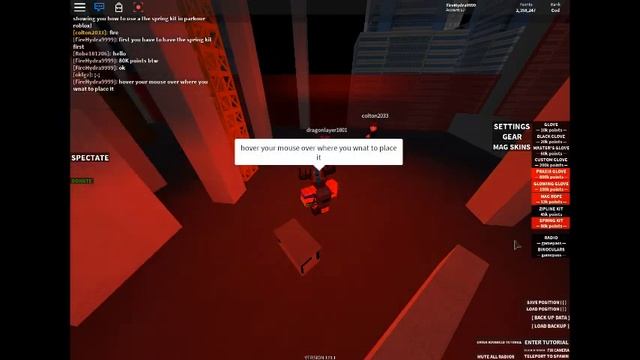 HOW TO USE THE SPRING KIT IN PARKOUR!! | roblox смотреть онлайн