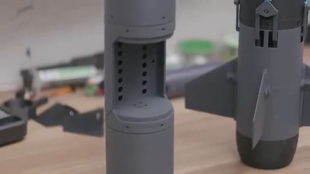 DIY3DPrinted VisualGuidance SurfacetoAir Rocket Making смотреть онлайн