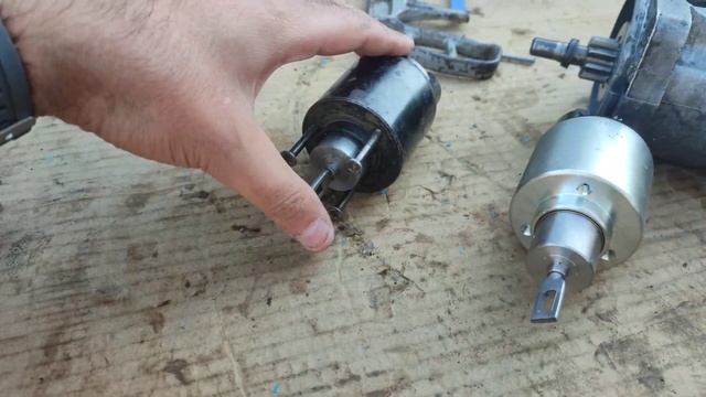 Стартер Гольф 2 (с КПП 085) некоторые особенности ремонта. См. описание к видео. смотреть онлайн