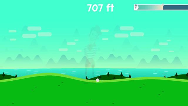 Golf Orbit Gameplay 700+ feet over смотреть онлайн