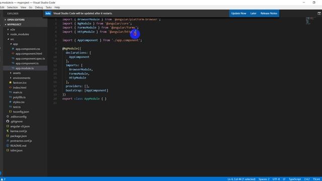 angular 4 project structure tutorial | Hindi | Lecture 4 смотреть онлайн