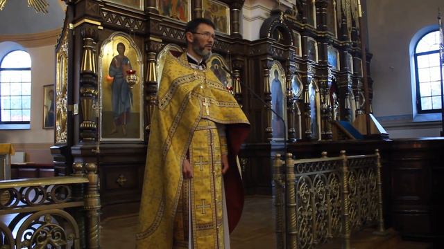 Проповедь в Неделю 15-ю по Пятидесятнице смотреть онлайн