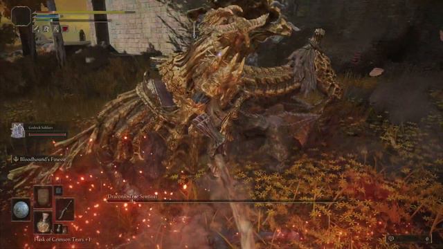 Draconic Tree Sentinel - ELDEN RING Draconic Tree Sentinel Boss Fight & Location PS5 Gameplay 4K HD смотреть онлайн