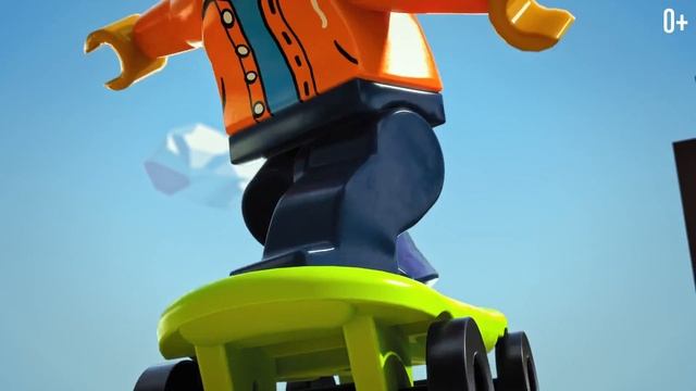 Скейт-площадка (модульная сборка) - LEGO Creator 3-в-1 - 31081 - анимация смотреть онлайн
