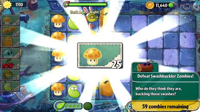 Растения против зомби 2 Прохождение Тёмные века 1, 2 смотреть онлайн