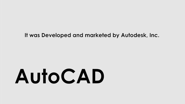 Lesson 1.1_CAD AND AUTOCAD SOFTWARE смотреть онлайн