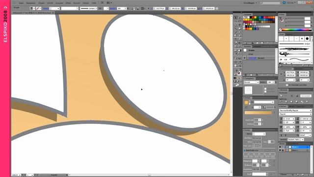 Adobe Illustrator // simple logo смотреть онлайн