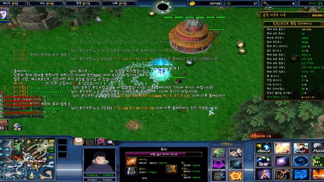 Naruto castle defense 7.4.1 (나루토 인연 7.4.1) Two Obito (오비토 둘) смотреть онлайн