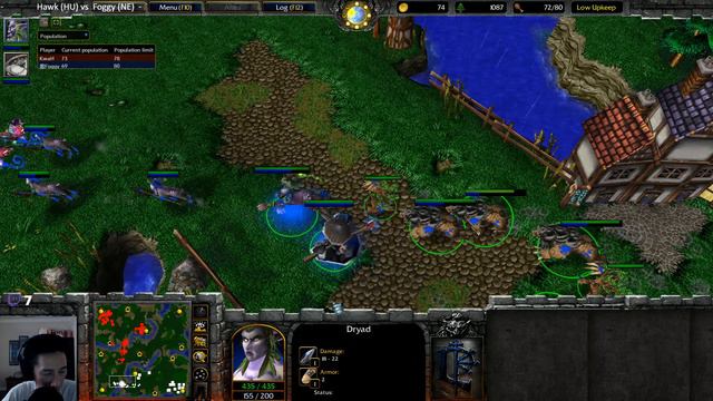 Hawk (HU) vs Foggy (NE) - WarCraft 3 - WC2461 смотреть онлайн