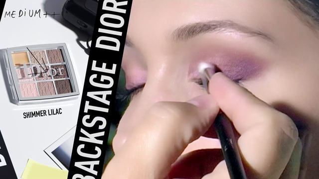HOW TO DIOR BACKSTAGE EYES PALETTE COOL
