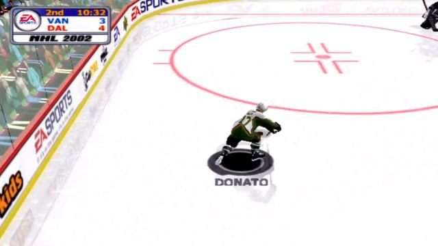 NHL 2002 Gameplay Dallas Stars vs Vancouver Canucks смотреть онлайн