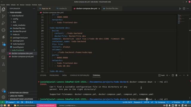 Docker compose + jwilder/dockerize + Docker compose networks entre services + Mysql смотреть онлайн