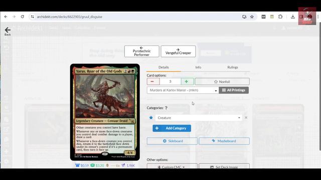 Magic: the Gathering Standard Deck Brews w/ Murders at Karlov Manor - Gruul Disguise смотреть онлайн