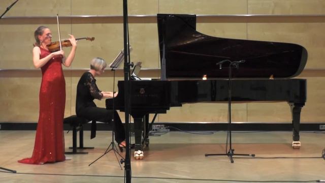 Josef Suk 4 Stücke f. Violine und Klavier, Op. 17, I Quasi Ballata, Lenka Matějáková, Dariya Hrynki смотреть онлайн