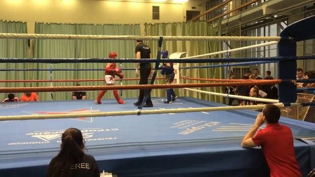 Саша Леонов Тайский Бокс Чемпионат Москвы 2019 2 раунд смотреть онлайн