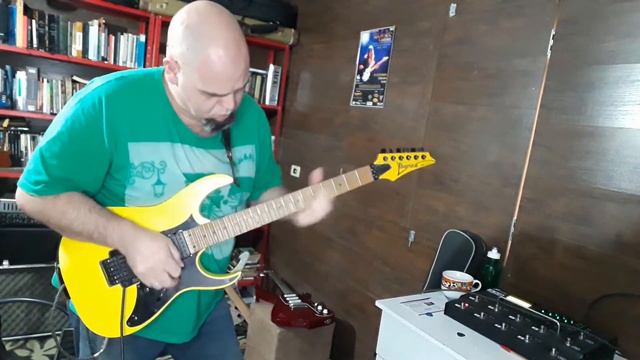 Ibanez RG 350 MZ yellow смотреть онлайн